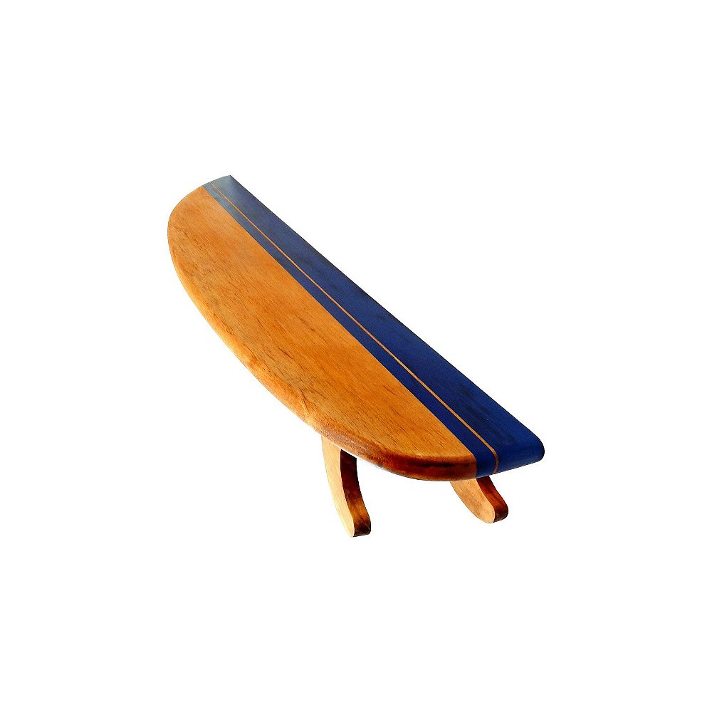 Prateleira Artesanal Prancha de Surf M2 - 87cm - Nobre Madeira