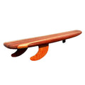 Prateleira Prancha de Surf Marchetada M1 - 87cm - Nobre Madeira