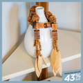 Colar de Mesa Artesanal Ecoema - Nobre Madeira